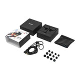 TRUTHEAR Gate - écouteurs filaires intra-auriculaires noirs : avec câble
