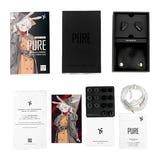 TRUTHEAR Pure - écouteurs intra-auriculaires filaires noirs : connecteurs écouteurs truthear pure