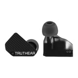 TRUTHEAR Pure - écouteurs intra-auriculaires filaires noirs : vue écouteurs truthear pure