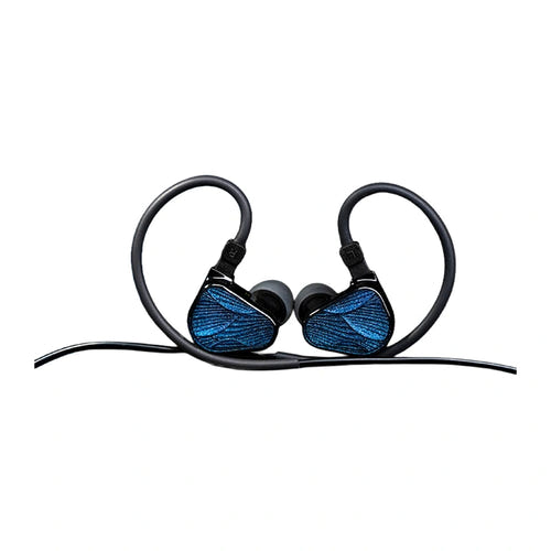 TRUTHEAR Zero Blue 2 avec micro - écouteurs filaires bleus : coques Zero blue 2
