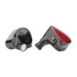 TRUTHEAR Zero Red - écouteurs intra-auriculaires filaires : vue latérale Zero red