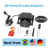 TwoTrees Air Assist - pompe d'assistance d'air réglable et silencieuse pour graveuse laser : vitesse réglable