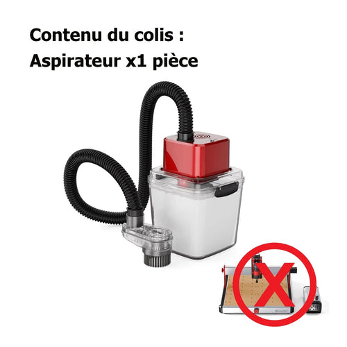 TwoTrees Aspirateur M1 pour fraiseuse CNC TTC450 Ultra - visuel 1