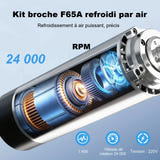 TwoTrees Broche CNC 1000 W refroidie par air, pince ER11, pour série TTC450 : 1 000 W twotrees ttc450