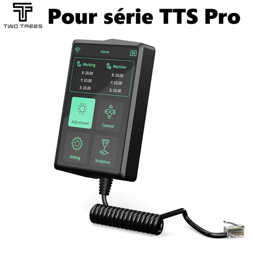 TwoTrees - écran tactile 3,5 pouces pour graveuses laser TTS Pro : portable graveuse laser twotrees