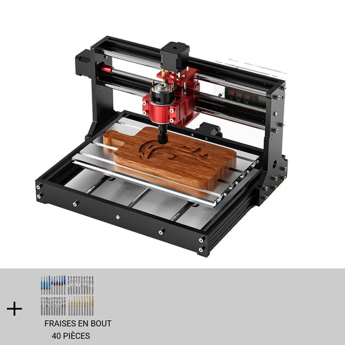 TwoTrees Fraiseuse CNC TTC3018 Pro - axe Z métal, ER11, zone 300 x 180 mm - visuel 1