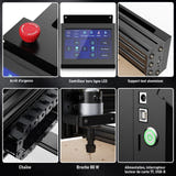 TwoTrees Kit broche 800 W pour fraiseuse CNC TTC450 Ultra : compatibilité