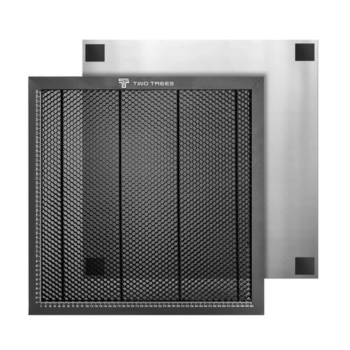 TwoTrees - plateau alvéolé 500 x 500 mm pour graveuse laser CO2 et diode - visuel 1