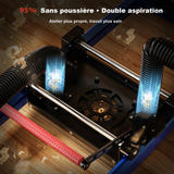 TwoTrees RS-200 - plateforme de surfaçage du bois pour défonceuse : zone de travail