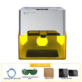 TwoTrees TS1 Mini - graveur laser 3 W portable, Bluetooth, zone 80 x 80 mm - visuel 1