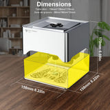 TwoTrees TS1 Mini - graveur laser 3 W portable, Bluetooth, zone 80 x 80 mm - visuel 3