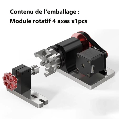TwoTrees TTC450 Pro - fraiseuse CNC 460 x 460 mm avec axe rotatif 4 axes : vue principale