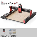 TwoTrees TTC450 Pro - fraiseuse CNC GRBL noire et rouge, précision 0,05 mm, vis T8 - visuel 1