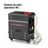 TwoTrees TTC450 Pro - fraiseuse CNC tout métal avec aspirateur M2 : vue ensemble