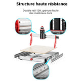 TwoTrees TTC450 Ultra - fraiseuse CNC 460 × 460 mm, écran tactile 3,5 pouces : broche