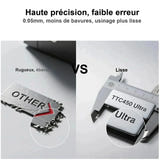 TwoTrees TTC450 Ultra - fraiseuse CNC 460 × 460 mm, écran tactile 3,5 pouces : pince er11