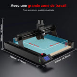 TwoTrees TTC450 Ultra - Fraiseuse CNC 465 x 465 mm, broche 500 W, châssis tout métal : galerie 3