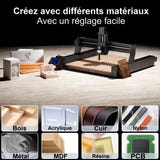 TwoTrees TTC450 Ultra - Fraiseuse CNC 465 x 465 mm, broche 500 W, châssis tout métal : galerie 6
