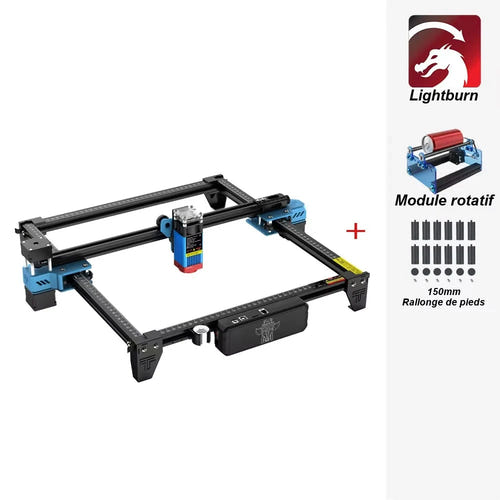 TwoTrees TTS-10 Pro - graveur laser 10 W Wi-Fi, zone 300 x 300 mm : vue principale