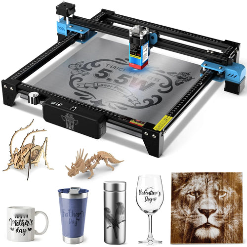 TwoTrees TTS-10 Pro - graveur laser 10 W, zone 300 x 300 mm, Wi-Fi : 10 W zone 300 mm