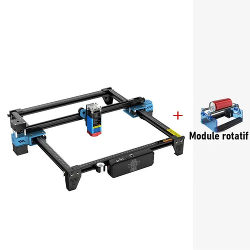 TwoTrees TTS-55 - graveuse et découpeuse laser 300 x 300 mm, spot comprimé 0,08 mm - visuel 1