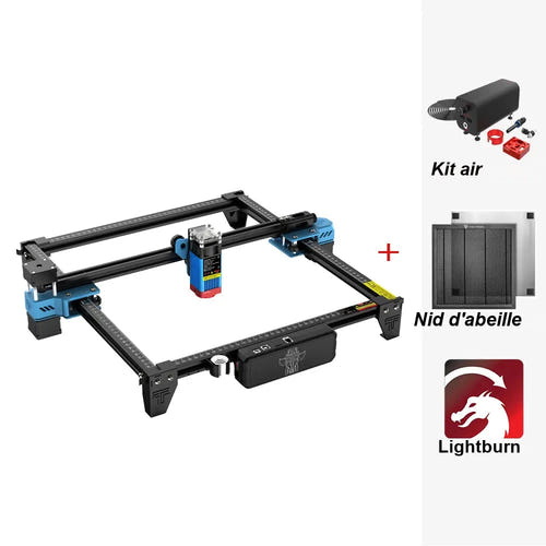 TwoTrees TTS-55 Pro Kit 4 - graveur laser 300 x 300 mm, Wi-Fi et mode hors ligne - visuel 1