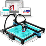 TwoTrees TTS - graveur laser à point comprimé, prémonté, Wi-Fi et USB : gravure cuir