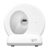 UBPet C10 Pro - Litière autonettoyante connectée avec caméra, chat jusqu'à 10 kg : vue intérieure