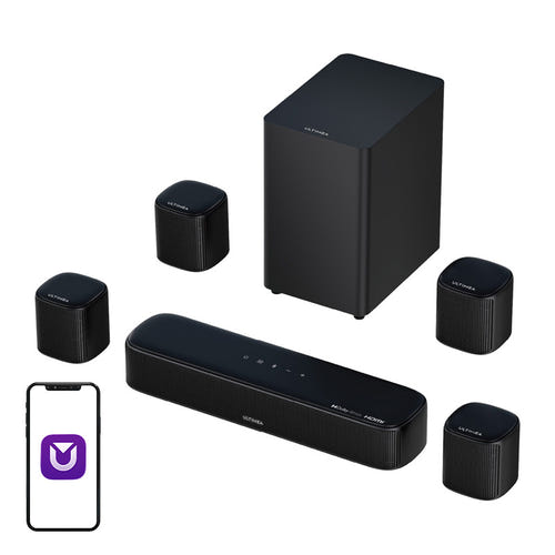 Ultimea Aura A60 - Barre de son 7.1 Dolby Atmos avec caisson et 4 enceintes surround - visuel 1