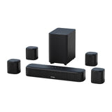 Ultimea Aura A40 - Barre de son 330 W avec 4 enceintes et caisson : quatre enceintes satellites a40