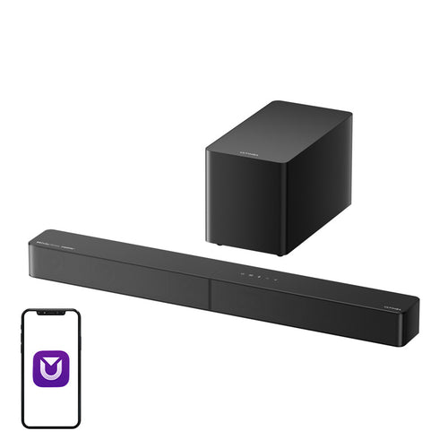 Ultimea Poseidon M60 BOOM - barre de son 5.1 Dolby Atmos avec caisson 5,25 pouces : caisson