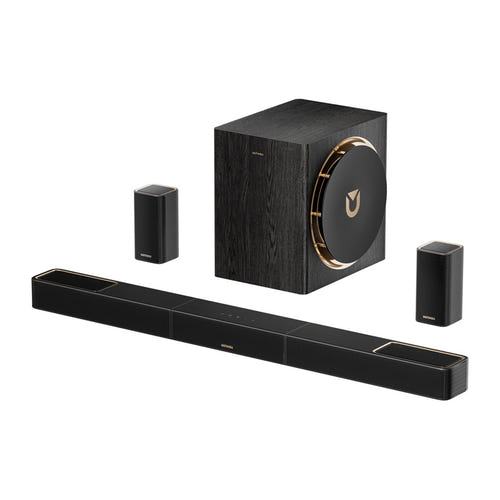 Ultimea Skywave X50 - barre de son 5.1.4 Dolby Atmos avec caisson 8 pouces : vue de face