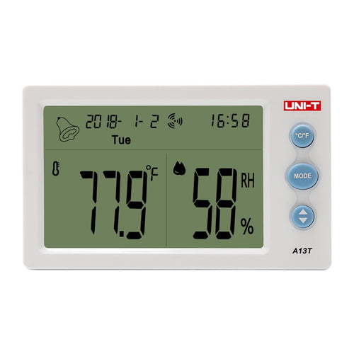 UNI-T A13T - Station température et humidité avec horloge - visuel 1