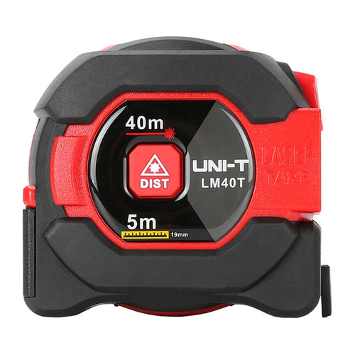 UNI-T LM40T - Télémètre laser 2-en-1 40 m + mètre ruban 5 m
