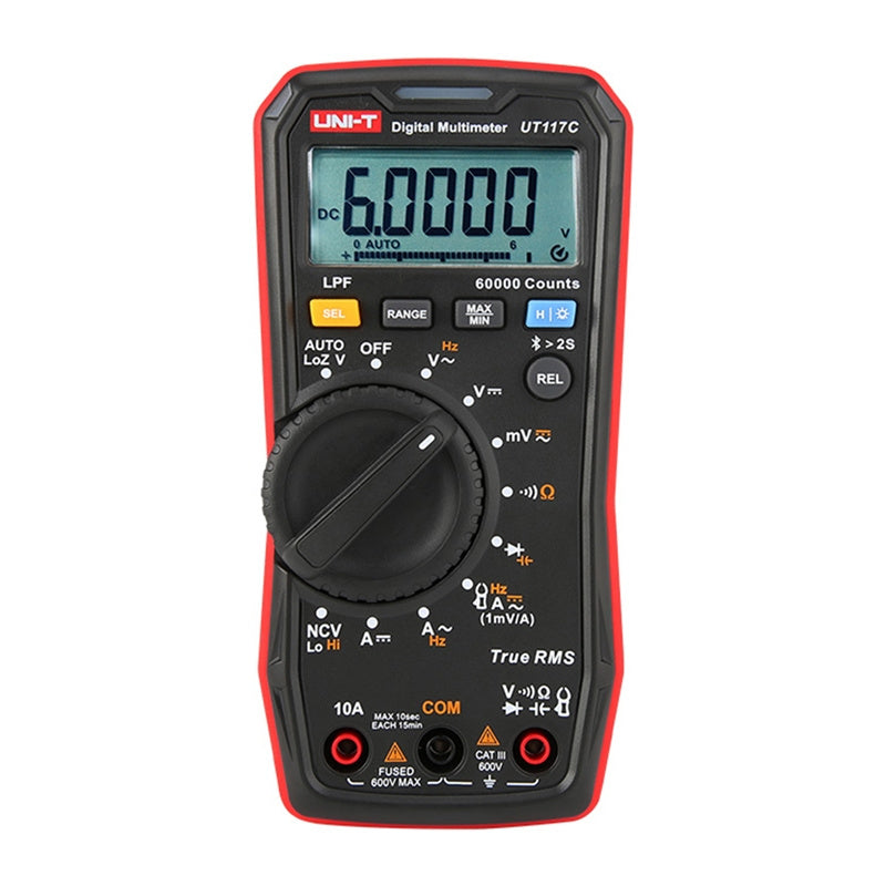 UNI-T UT117C - Multimètre numérique True RMS 60 000 points Bluetooth - visuel 1