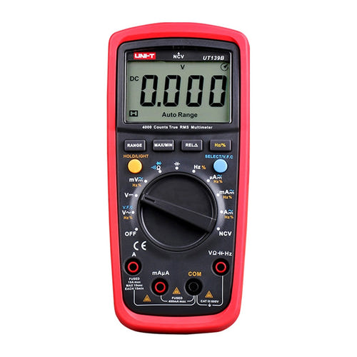 UNI-T UT139B - Multimètre numérique True RMS (600 V, 4000 points, NCV)