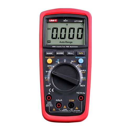UNI-T UT139B - Multimètre numérique True RMS (600 V, 4000 points, NCV)