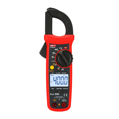 UNI-T UT202R - Pince ampèremétrique numérique True RMS 400 A (température)