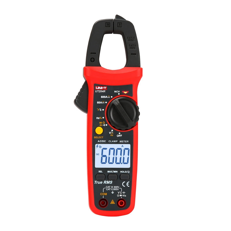 UNI-T UT204R - Pince ampèremétrique True RMS 600 A AC/DC - visuel 1