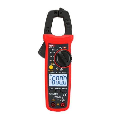 UNI-T UT204R - Pince ampèremétrique True RMS 600 A AC/DC (vue 1)