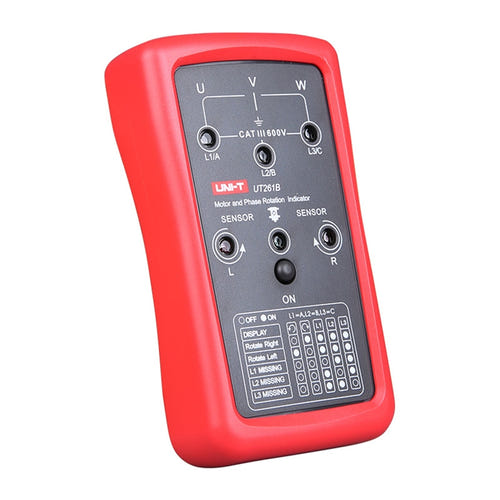 UNI-T UT261B - Testeur de phases et sens de rotation moteur (vue 2)