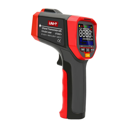 UNI-T UT303C+ - Thermomètre infrarouge -32 à 1300 °C (laser annulaire)