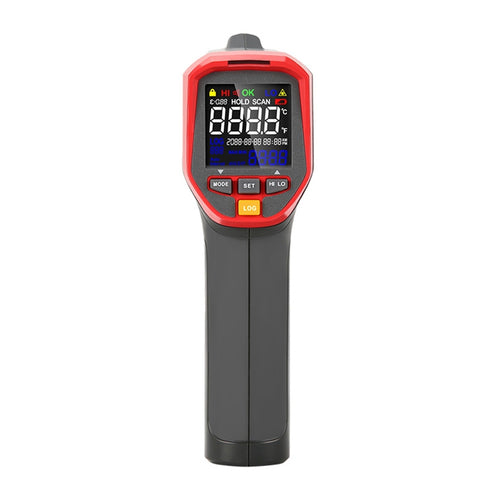 UNI-T UT303D+ - Thermomètre infrarouge (-32 à 1300 °C, double laser 30:1) : degrés