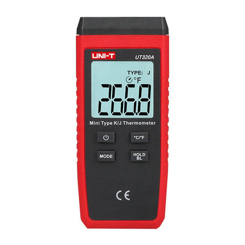 UNI-T UT320A - Thermomètre de contact à sonde K/J : thermocouple K