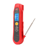 UNI-T UT320T - Thermomètre 2-en-1 infrarouge et sonde (IP54, -40 à 300 °C) : boîtier étanche IP54