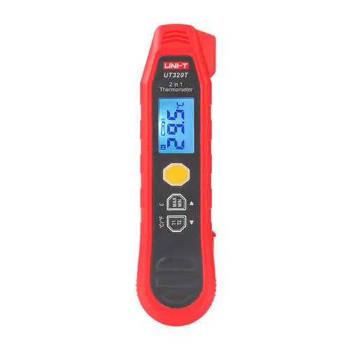 UNI-T UT320T - Thermomètre 2-en-1 infrarouge et sonde (IP54, -40 à 300 °C)