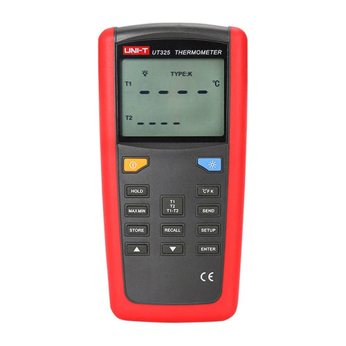 UNI-T UT325 - Thermomètre de contact 2 sondes (-200 à 1372 °C)