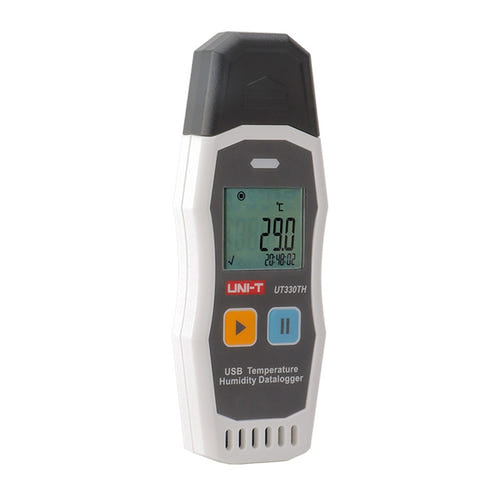 UNI-T UT330TH - Thermo-hygromètre enregistreur USB (64 000 points) : support fixation mural