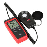 UNI-T UT383S - Luxmètre numérique (0 à 199 900 lux, sonde séparée) : mesure lux foot candle