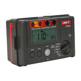 UNI-T UT501A - Testeur d'isolement (jusqu'à 1000 V, 5 GΩ) : écran LCD rétroéclairé